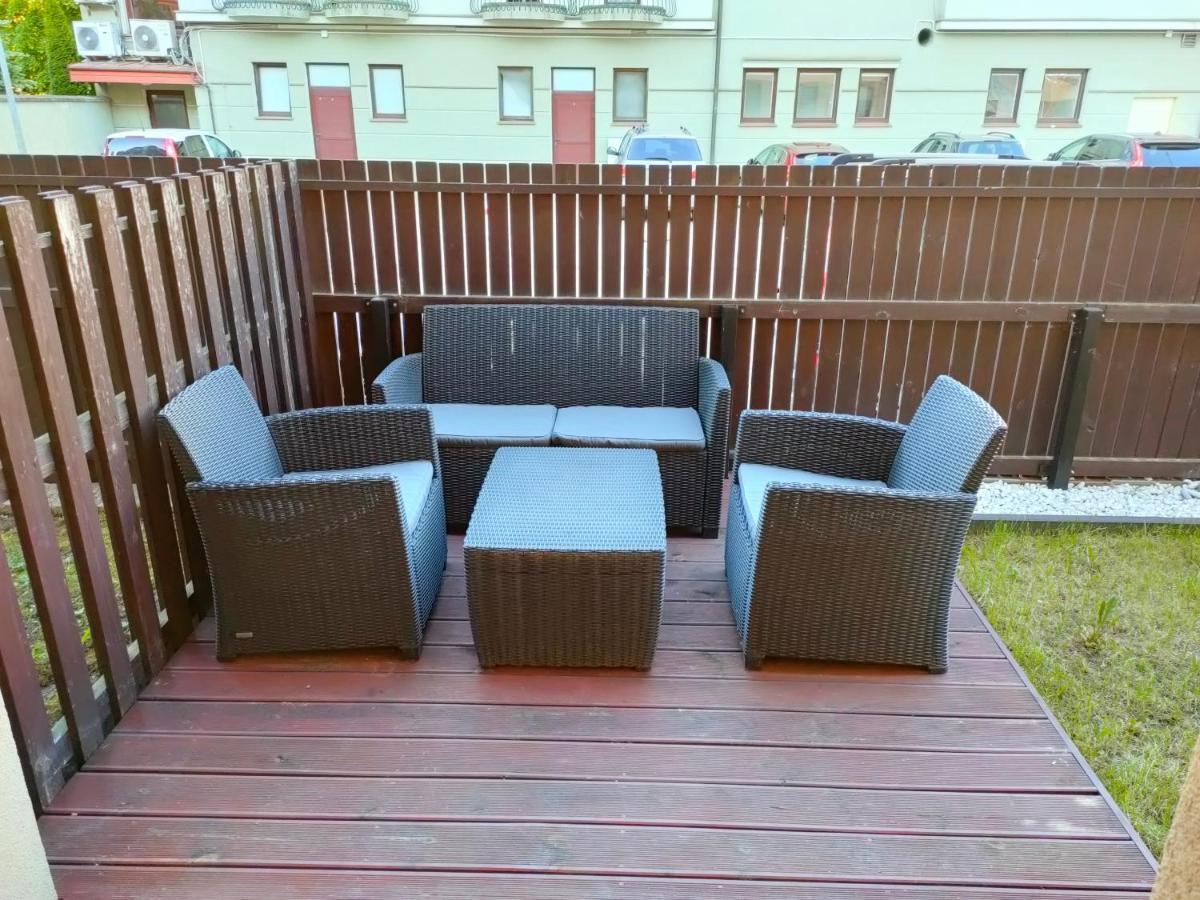 Apartament Rodzinny Z Ogrodkiem W Centrum Gizycka Giżycko Eksteriør billede